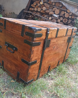 Baule Restauro a mano