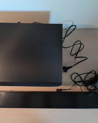 LG soundbar 300W subwoofer wireless e bluetooth