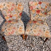 2 Poltroncine d'epoca da ristrutturare 