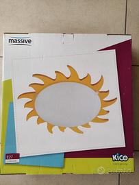 Plafoniera lampadario camera E27 60W luce 