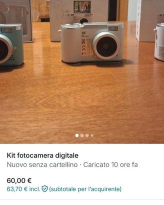 3 Macchine fotografiche