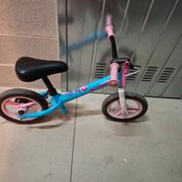 Bici senza pedali con freno