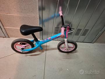 Bici senza pedali con freno