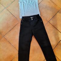 completo bambina 8-9 anni Benetton Paper bag 