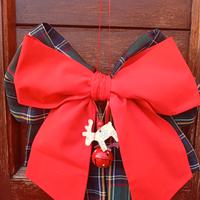 Fiocchi di stoffa per il tuo natale