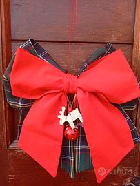 Fiocchi di stoffa per il tuo natale