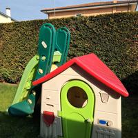 casetta Chicco e scivolo Little tikes 