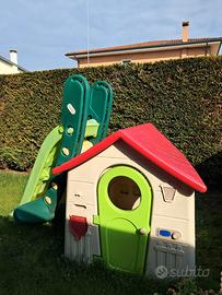 casetta Chicco e scivolo Little tikes 