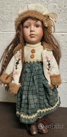 Bambola da Collezione in Porcellana