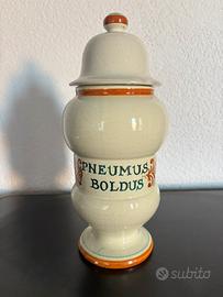 Vaso da farmacia Bayer in ceramica