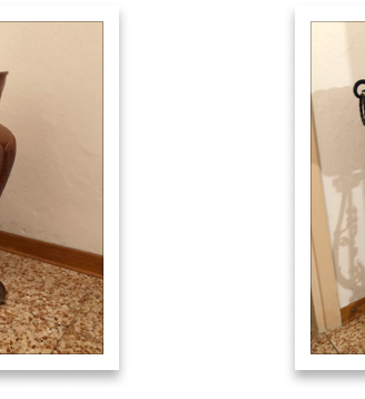 PORTAOMBRELLI + PORTAVASO IARTIGIANALI  N RAME