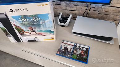 Ps5 Disco + 2 joypad + 2 giochi 