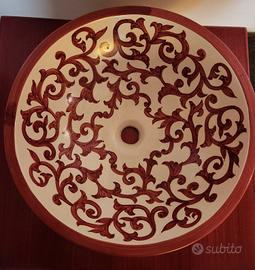 Lavabo in ceramica dipinto a mano