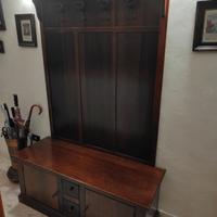 Mobile da Ingresso con Appendiabiti e Cassapanca