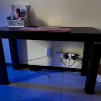 Tavolo consolle, legno massello,  fino a 3 metri