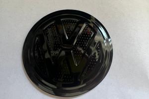 Adesivi Coprimozzi Volkswagen 56mm Nero Lucido