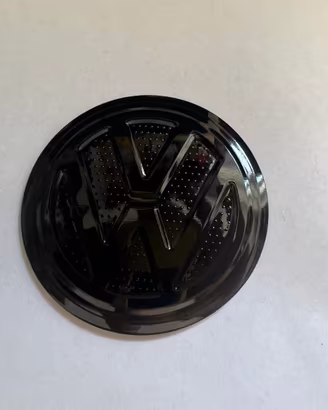 Adesivi Coprimozzi Volkswagen 56mm Nero Lucido