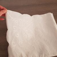 copriletto in bisso di lino 