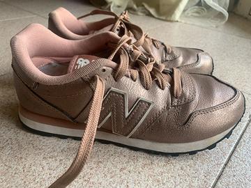 New balance bambina ragazza rosa oro n.36 Abbigliamento e