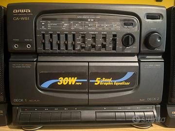 Aiwa CA - W 51 sistema Hi- Fi radio/cassette