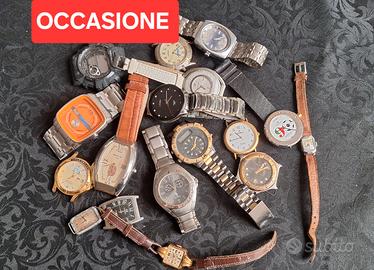 LOTTO OROLOGI VINTAGE DA TESTARE 