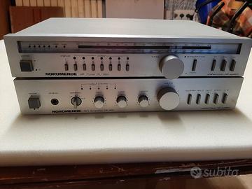 amplificatore e tuner Nordmende