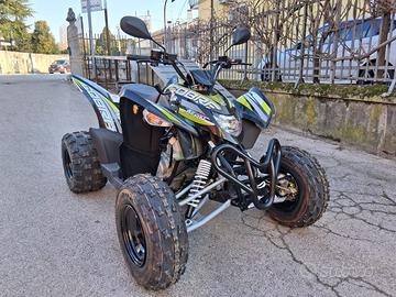 PREZZO STOCK*QUAD TARGA BIANCA AEON COBRA SX 400cc