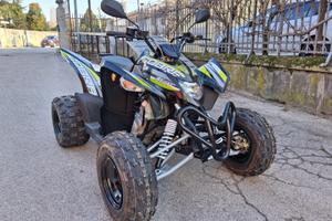 PREZZO STOCK*QUAD TARGA BIANCA AEON COBRA SX 400cc