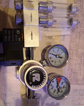 regolatore co2 acquario dual stage
