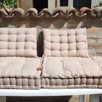 Cuscini pallet nuovi mai utilizzati color beige 