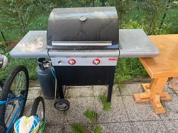 Barbecue a gas