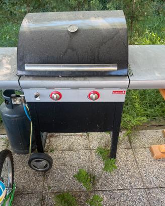 Barbecue a gas