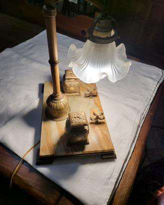 Lampada Scrittoio Vintage Anni 30/40 - Onice, Otto
