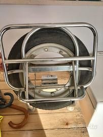 Portapacchi cromato per Vespa