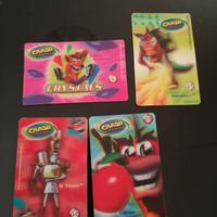 lotto carte crash Bandicoot 