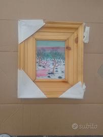 QUADRO NAIF-INVERNO/TRAMONTO/BOSCO-1