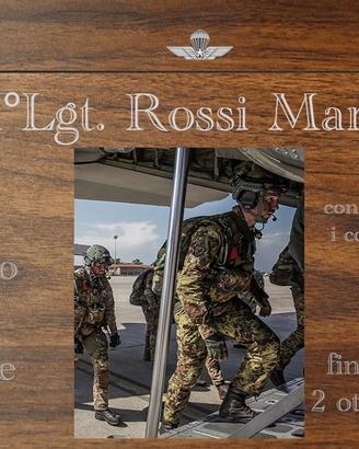 Crest personalizzabile 186 ° paracadutisti FOLGORE