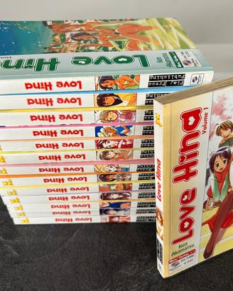 Prima Stampa Manga Love Hina Serie Completa 1/14