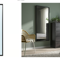 Specchio "stave" Ikea nero