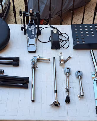 Lotto Accessori Batteria: Pedale Cassa Tamburo, Sg