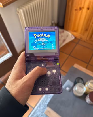 Game boy gba sp IPS con caricatore originale