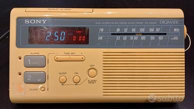 RADIO SVEGLIA VINTAGE SONY ANNI '80 PERFETTAMENTE