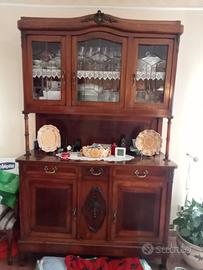 credenza cristalliera