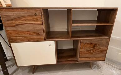 Mobile contenitore in legno stile moderno