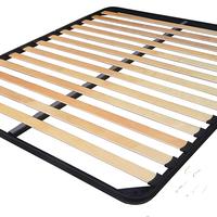 rete con doghe in legno matrimoniale