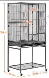 Voliera per pappagalli