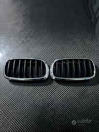 Griglie radiatore bmw cromate