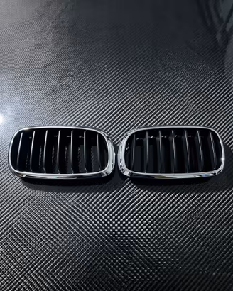 Griglie radiatore bmw cromate