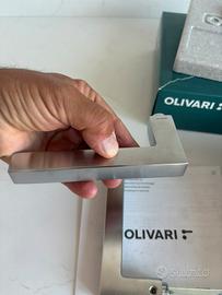 Maniglia Olivari ABC cromo satinato nuova