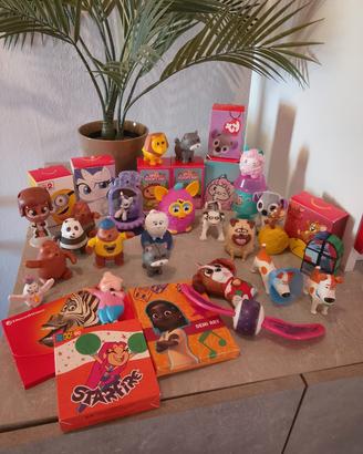 Lotto giocattoli per bambina mcdonald's happy meal